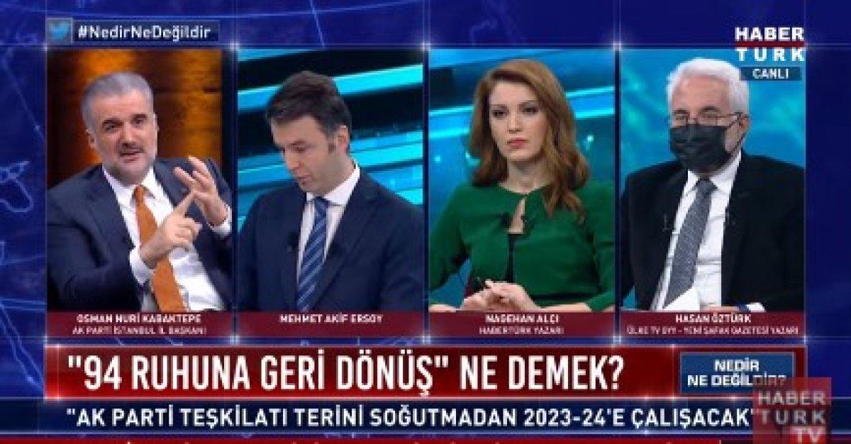 Osman Nuri Kabaktepe, İstanbul seçimlerindeki hedefini açıkladı