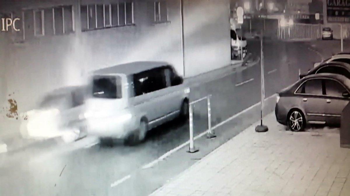 Kartal'da polisin kovaladığı hırsızların kaçma taktiği