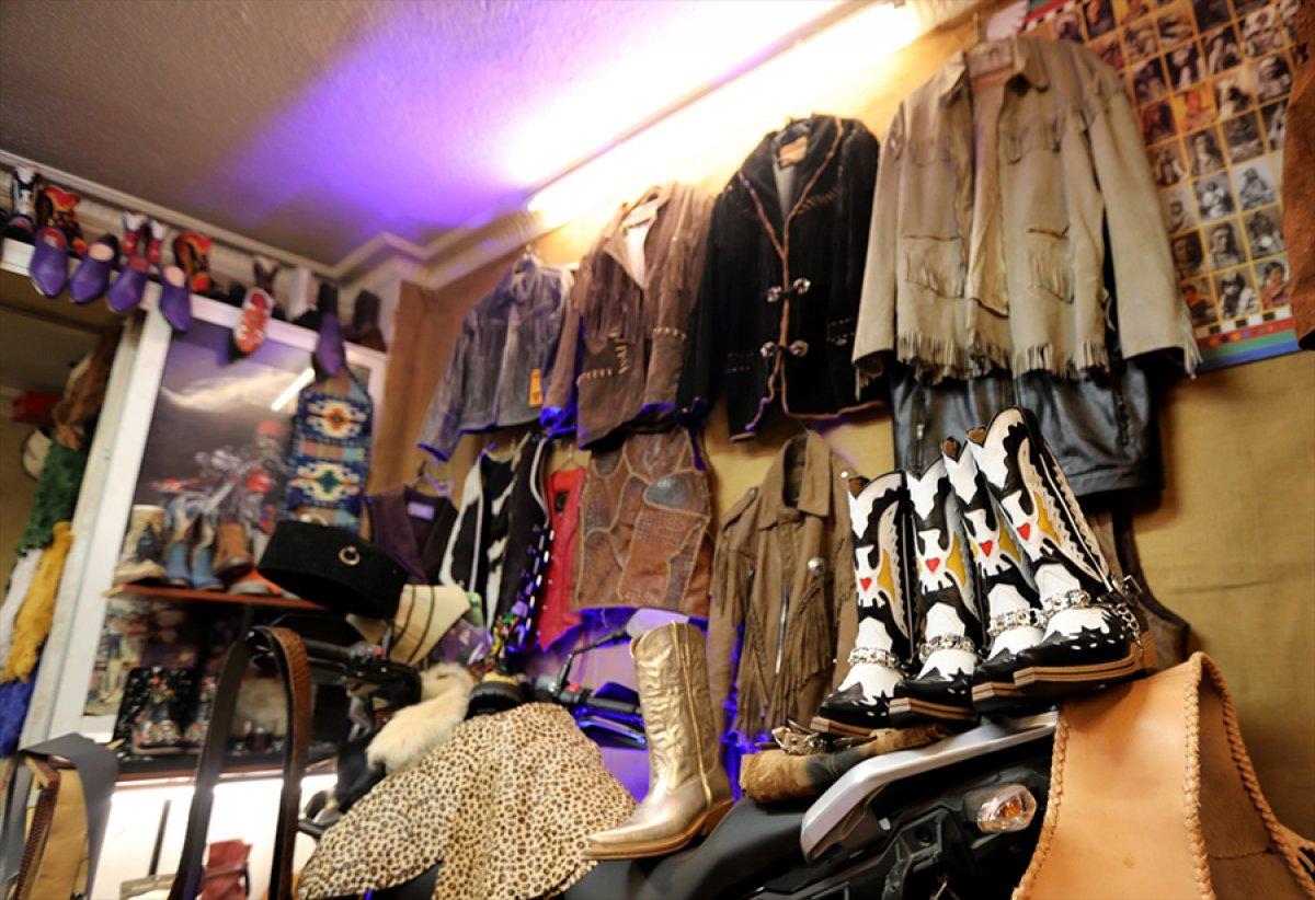 İstanbul'da yapılan kovboy çizmeleri, Hollywood'da kullanılıyor