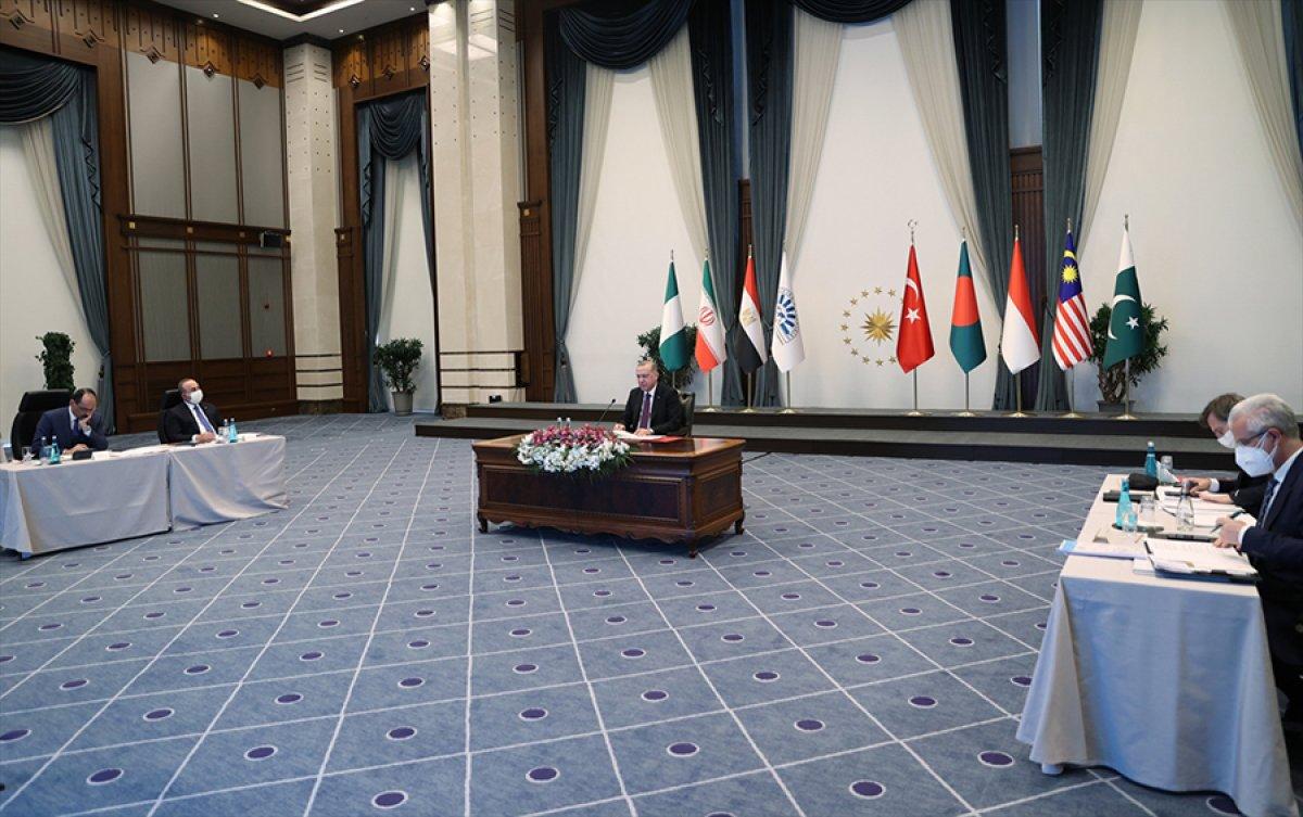 Cumhurbaşkanı Erdoğan'ın D-8 Zirve Toplantısı konuşması