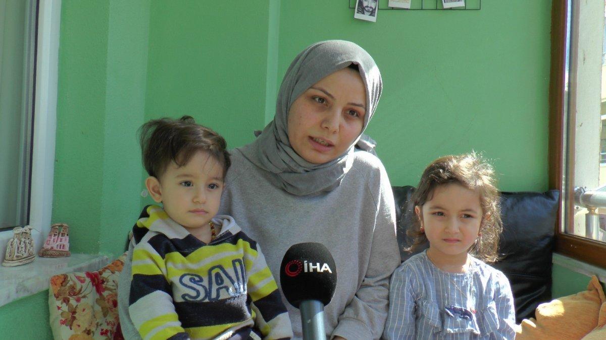 Pendik’te yorgun mermi eve isabet etti