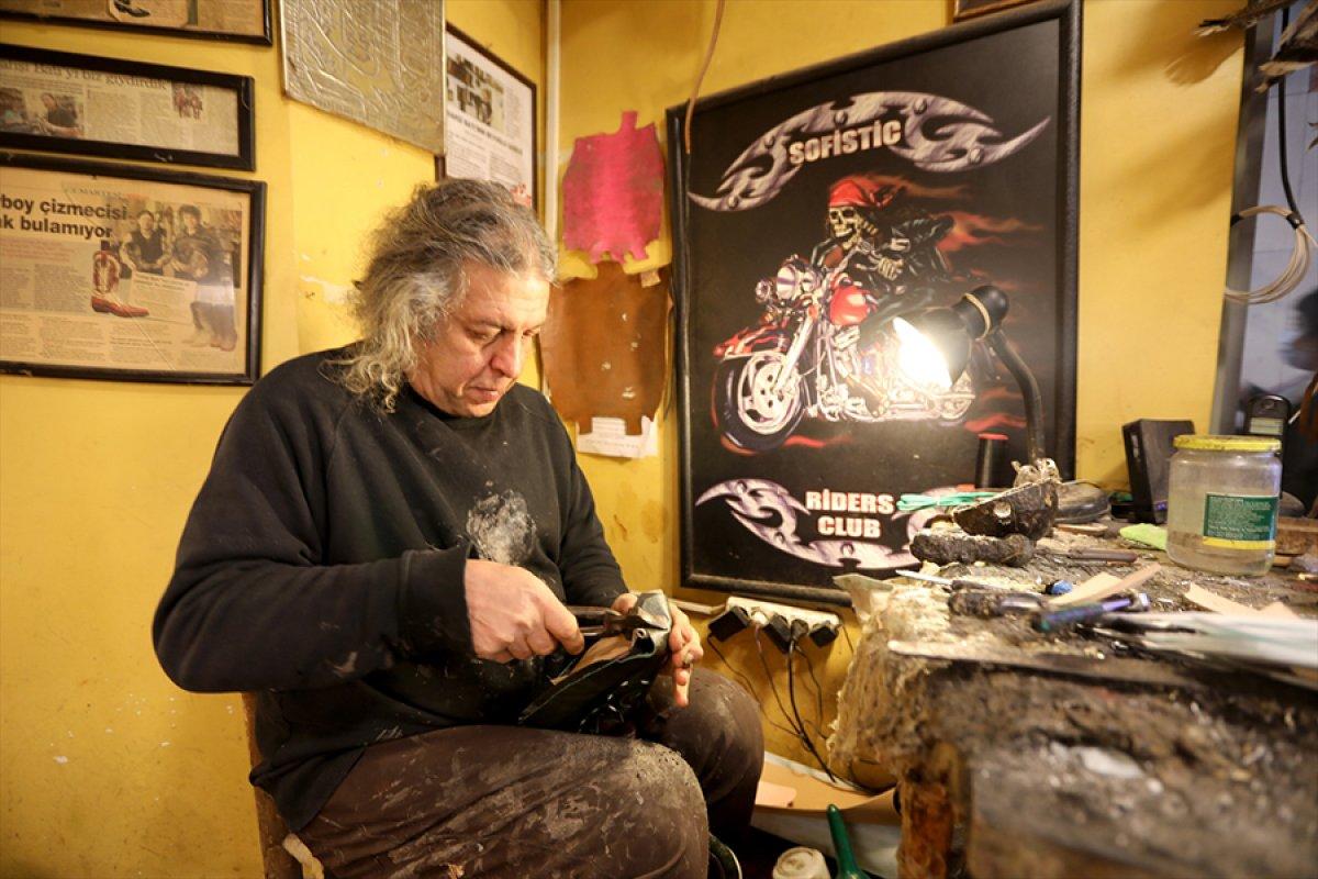 İstanbul'da yapılan kovboy çizmeleri, Hollywood'da kullanılıyor