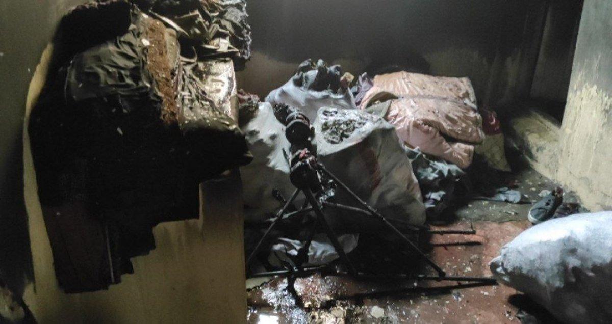 Şanlıurfa'da evde mangal keyfi yangına neden oldu