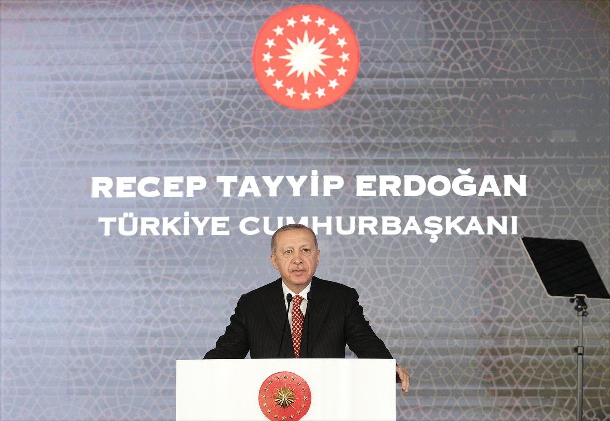 Cumhurbaşkanı Erdoğan: Ülkemizde bir dönem ecdat mirasına çok hoyrat davranılmış