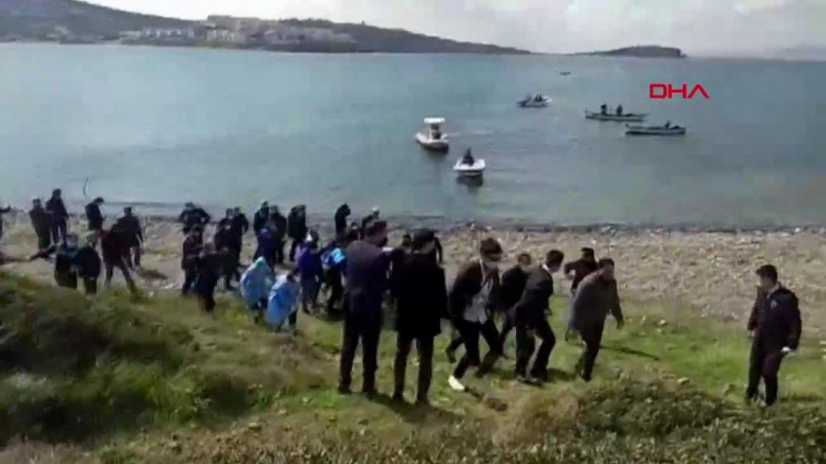 MSB: Foça'da düşen uçağın kaza kırıma uğradığı tespit edilmiştir