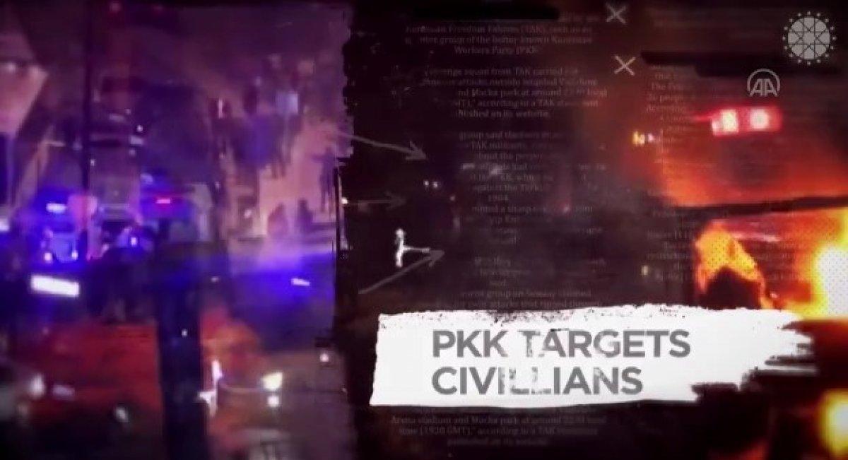 İletişim Başkanı Altun'dan, Yunanistan'ın terör örgütlerine desteklerini anlatan video