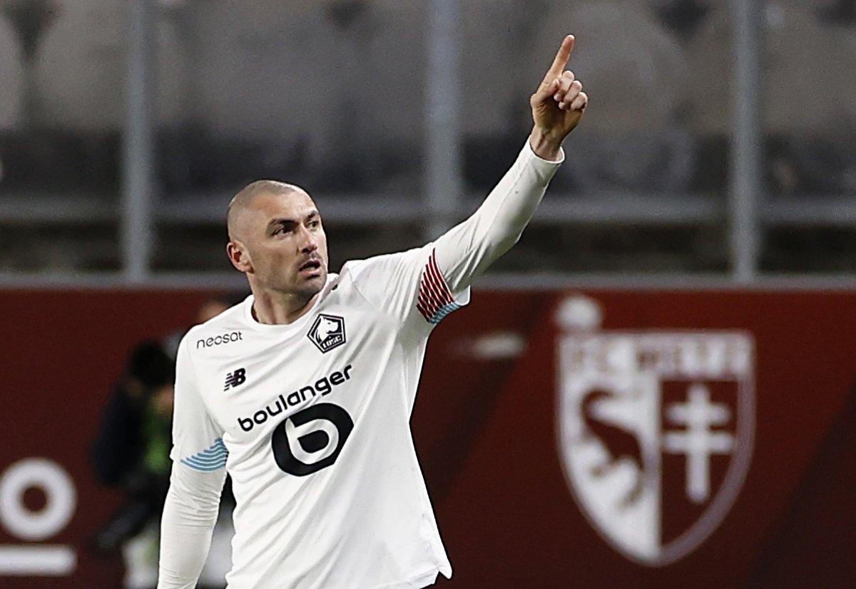 Lille'in galip geldiği maça Burak Yılmaz ve Zeki Çelik damgası