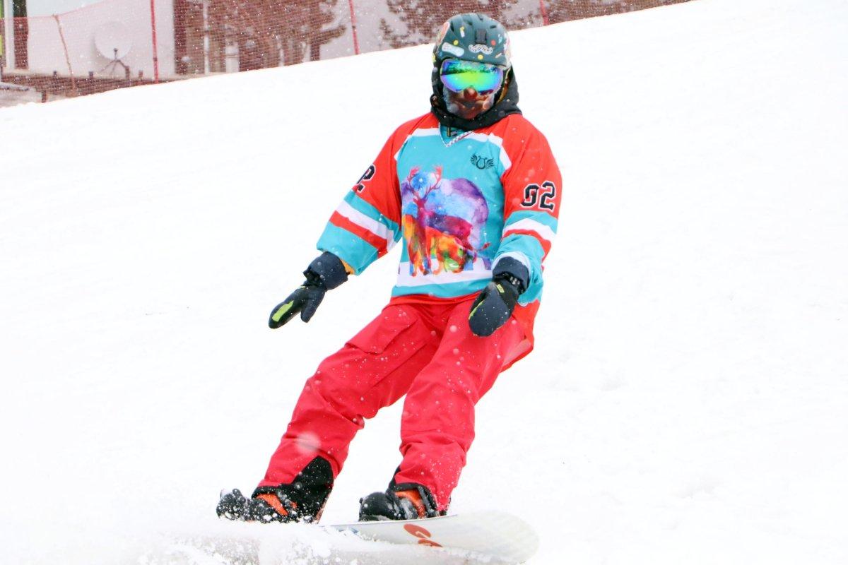 Palandöken'de kayak keyfi