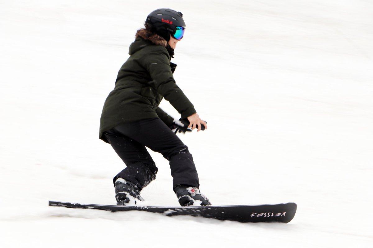 Palandöken'de kayak keyfi