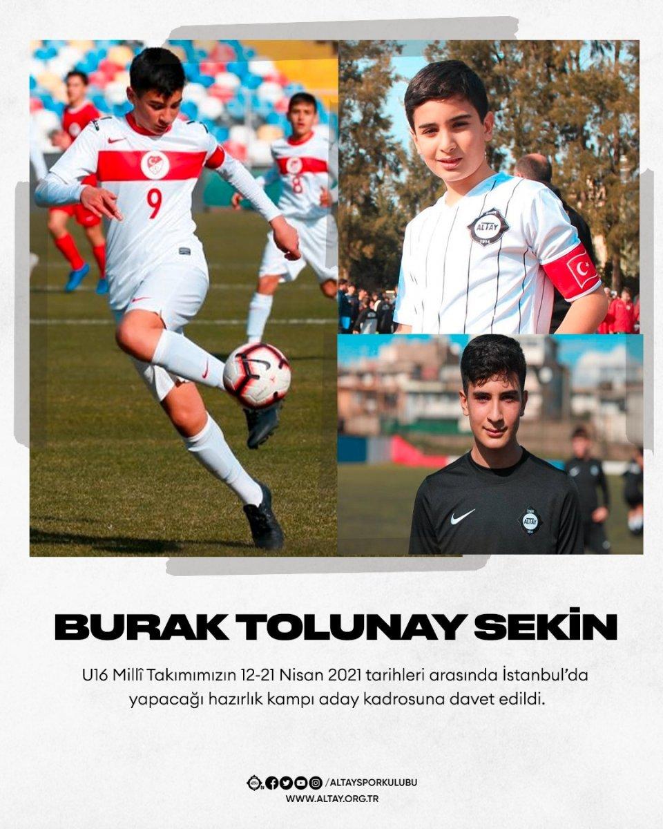 Şehit Fethi Sekin'in oğlu Burak Tolunay U16 Milli Takımı'na çağırıldı