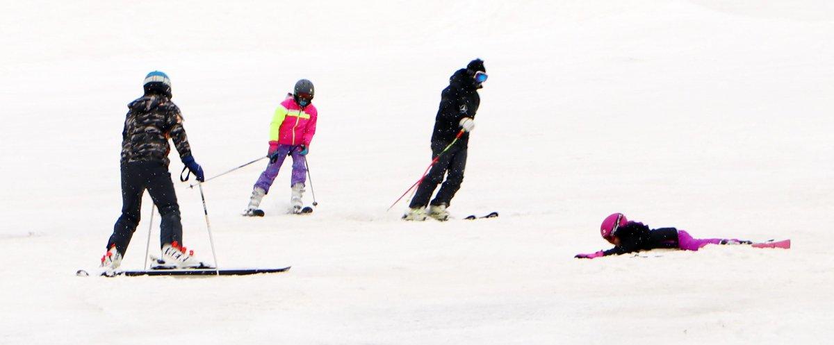 Palandöken'de kayak keyfi