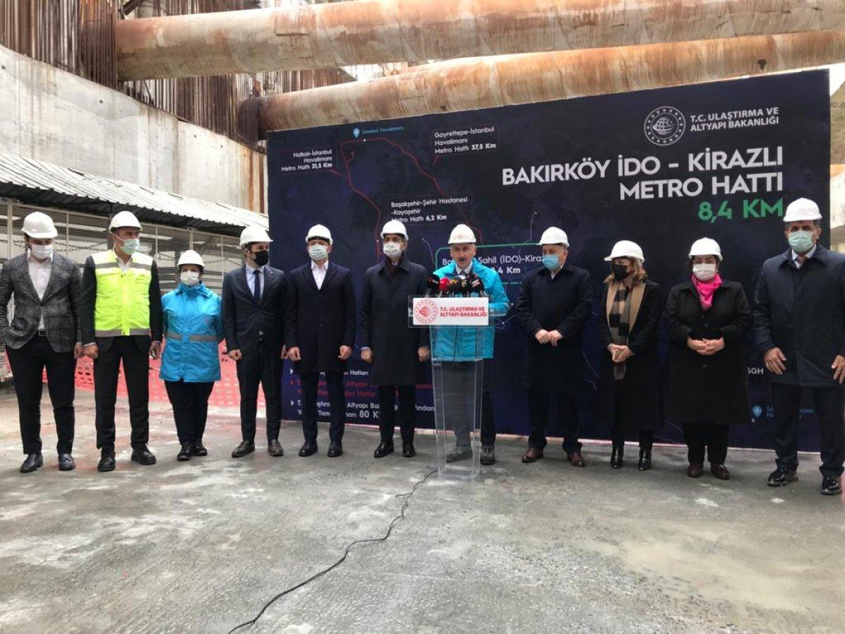 Bakırköy-Bahçelievler-Kirazlı metro hattının açılış tarihi belli oldu