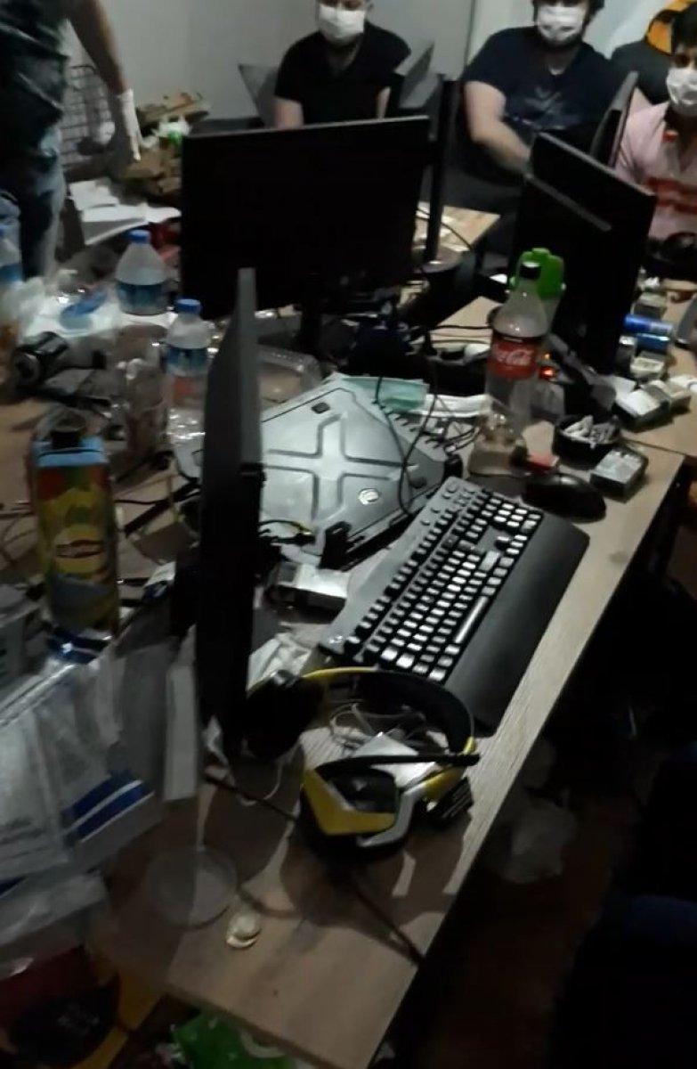 Antalya'da aylardır takip edilen yasa dışı bahis çetesi çökertildi