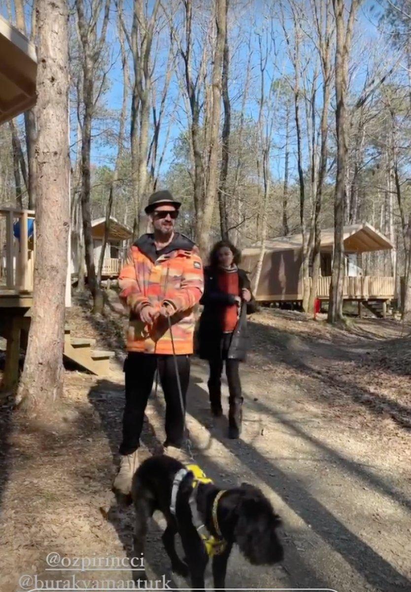 Kıvanç Tatlıtuğ, İğneada'ya gitti