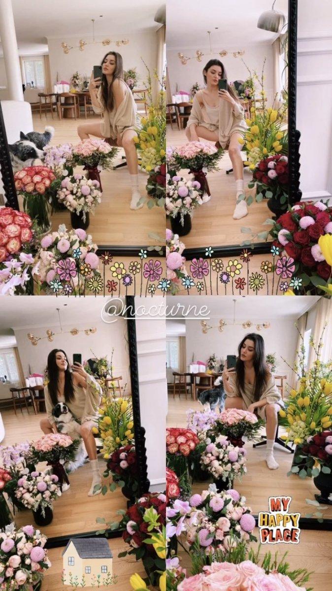 Hande Erçel'in ev kıyafetinin fiyatı