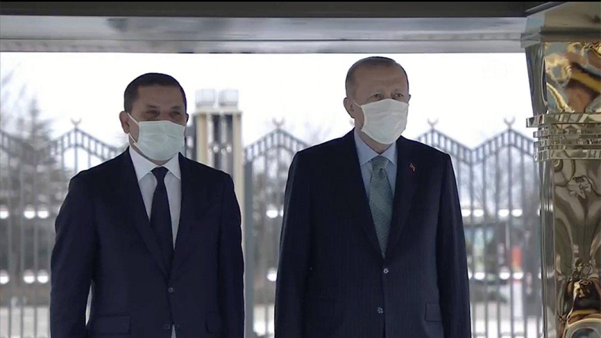 Beştepe'de Erdoğan - Dibeybe görüşmesi