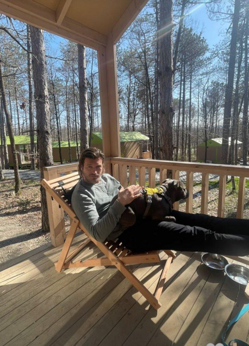 Kıvanç Tatlıtuğ, İğneada'ya gitti