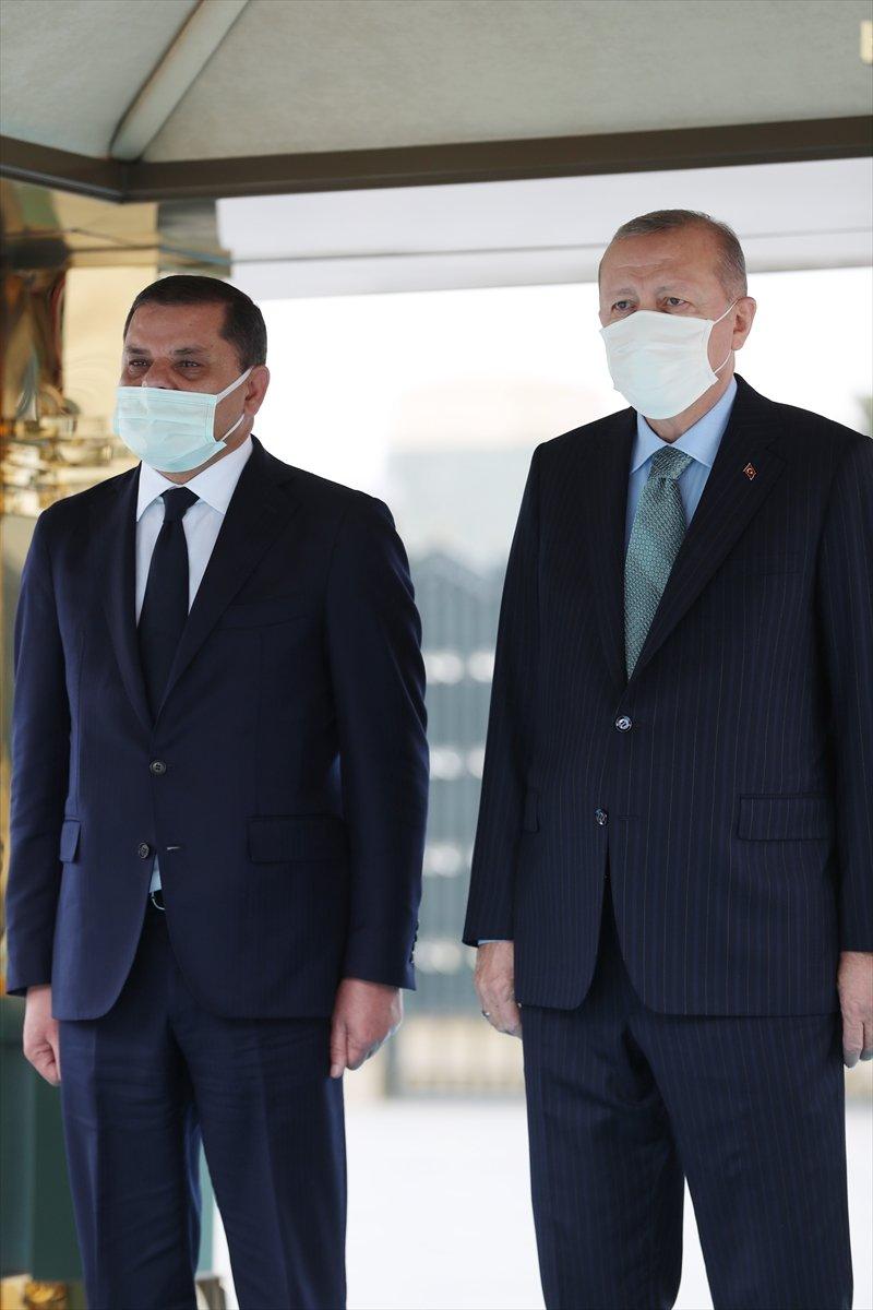 Beştepe'de Erdoğan - Dibeybe görüşmesi