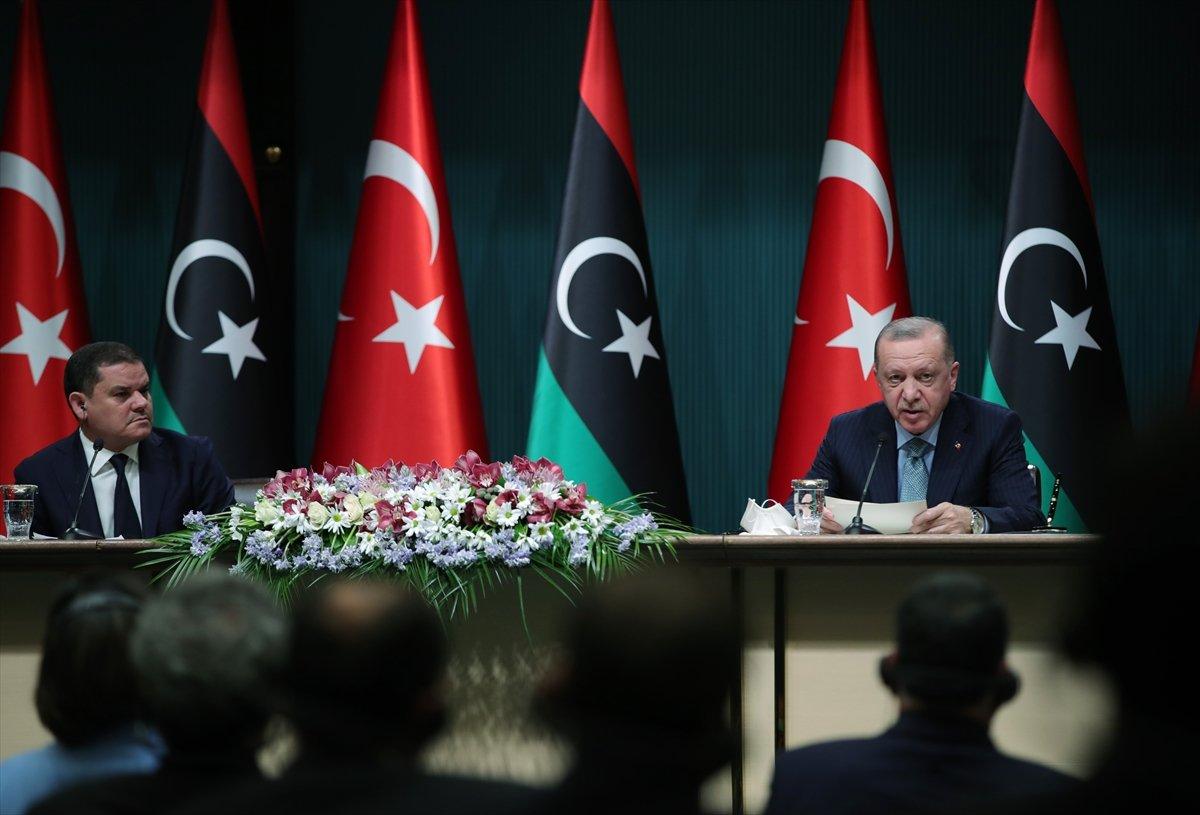 Cumhurbaşkanı Erdoğan: Libya'nın egemenliği önceliğimizdir