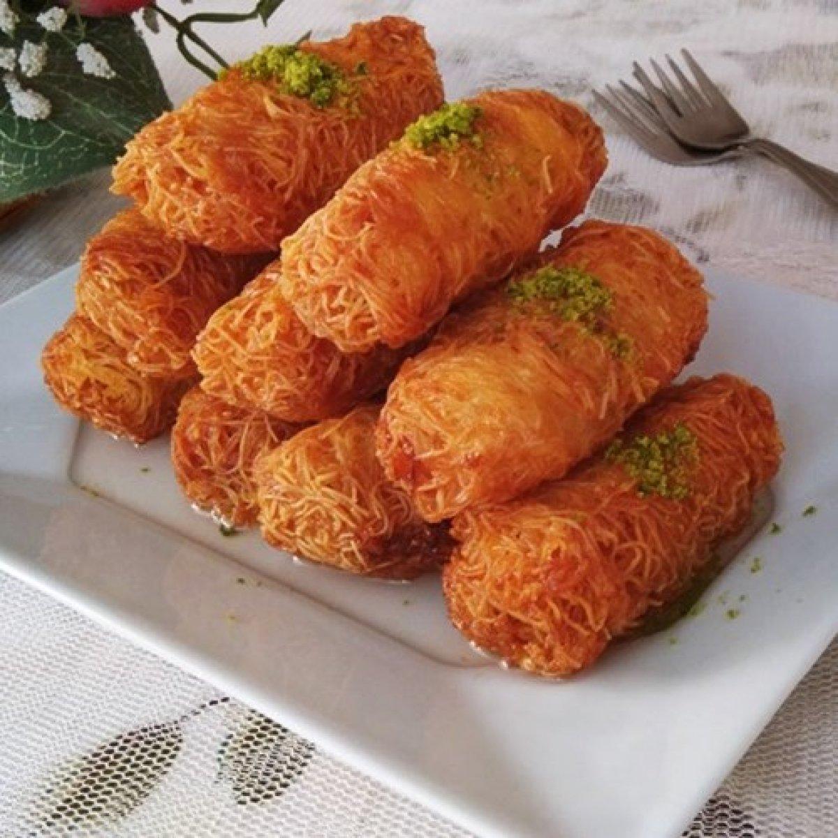 Ramazan sofralarının vazgeçilmezi kadayıf dolması tarifi