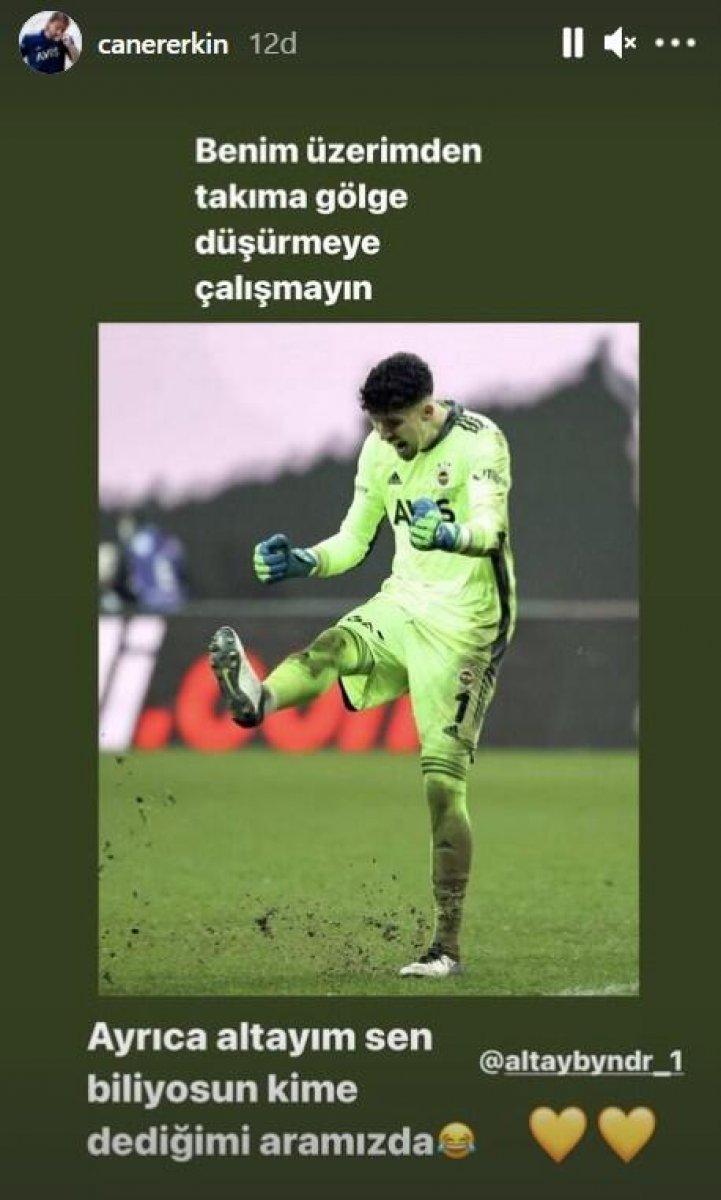 Caner Erkin: Altay Bayındır kime küfrettiğimi biliyor