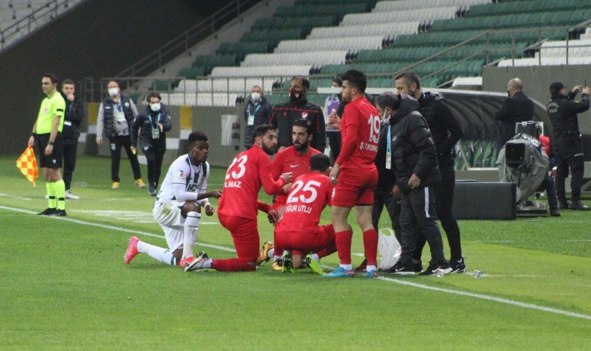 Maç esnasında oruç açan futbolcular, açıklama yaptı