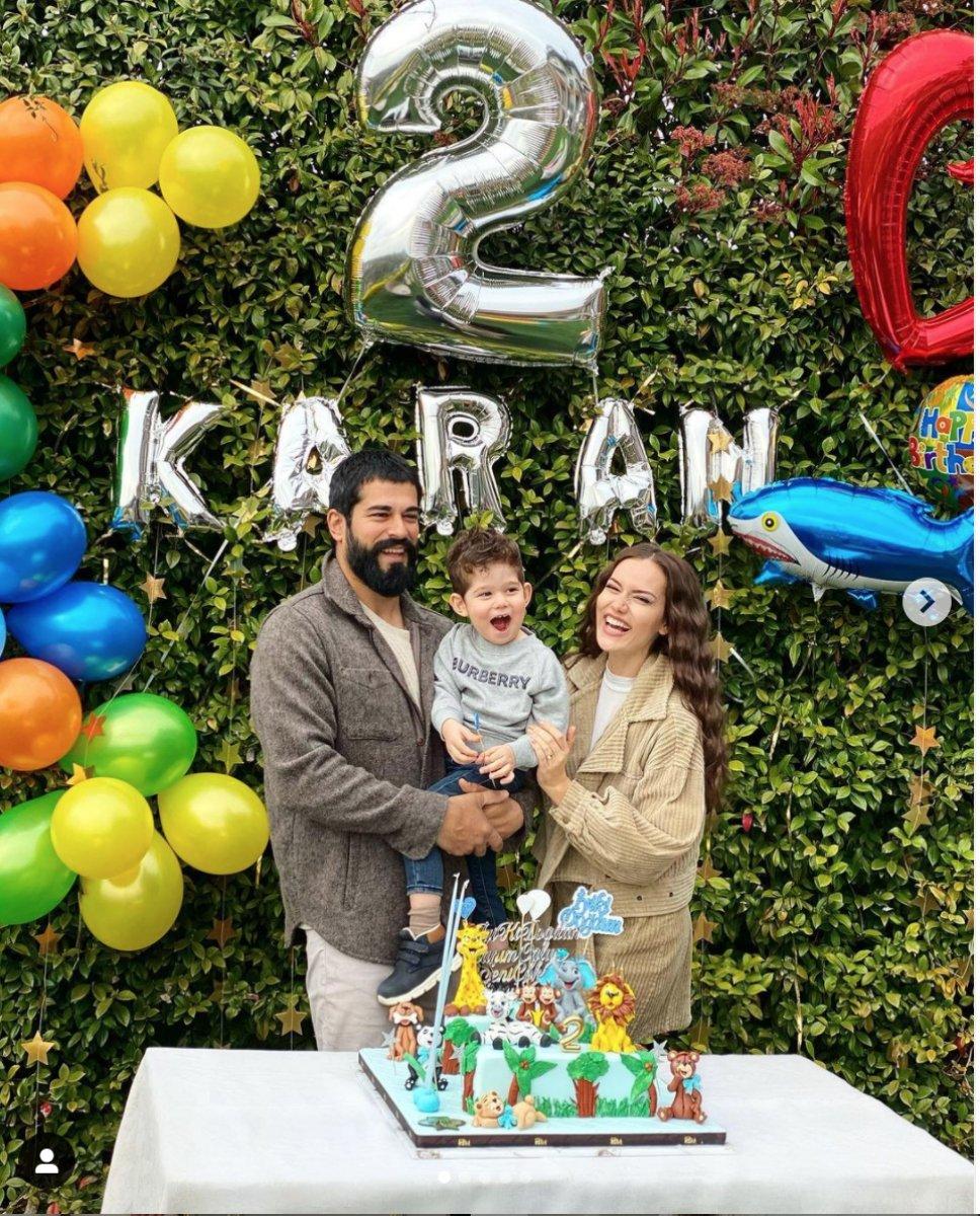 Fahriye Evcen: İyi ki doğdun canım oğlum