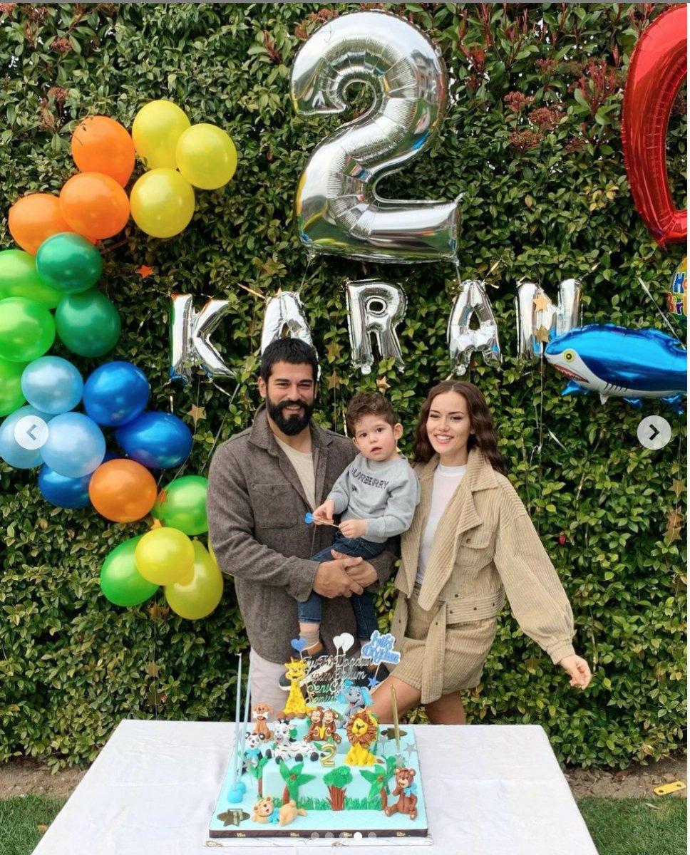 Fahriye Evcen: İyi ki doğdun canım oğlum