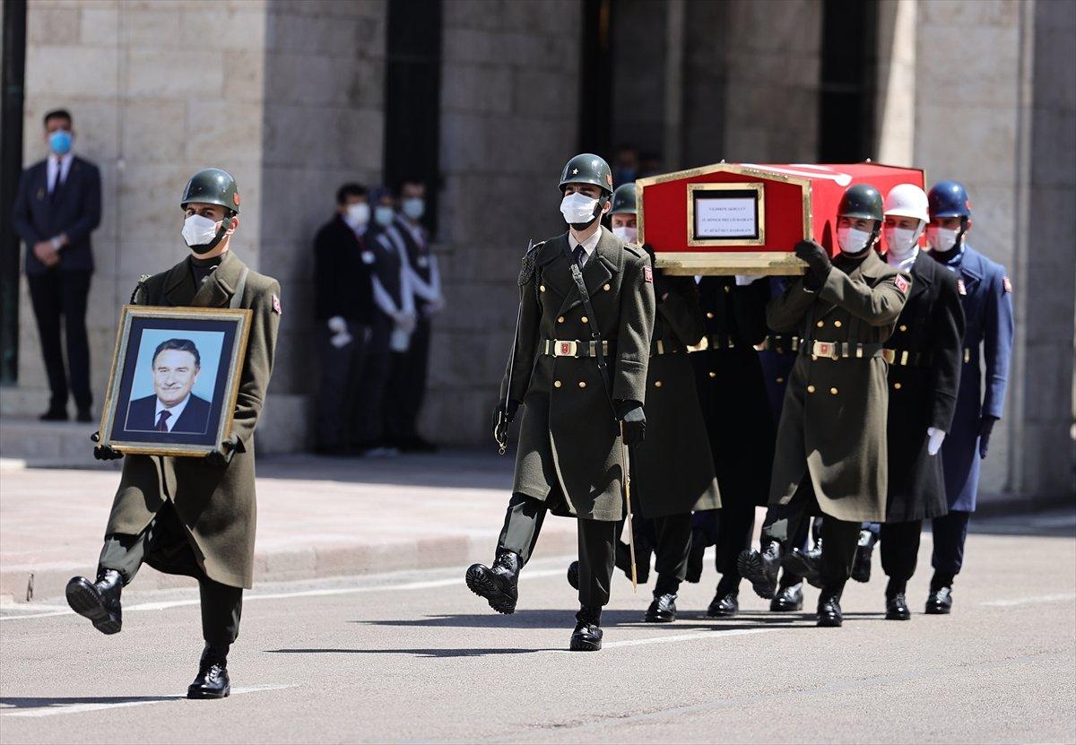 Cumhurbaşkanı Erdoğan, Yıldırım Akbulut'un cenaze törenine katıldı