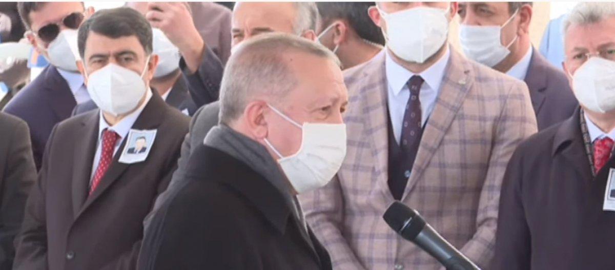 Cumhurbaşkanı Erdoğan, Yıldırım Akbulut'un cenaze törenine katıldı