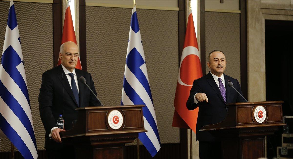 Mevlüt Çavuşoğlu'ndan Nikos Dendias'a tepki