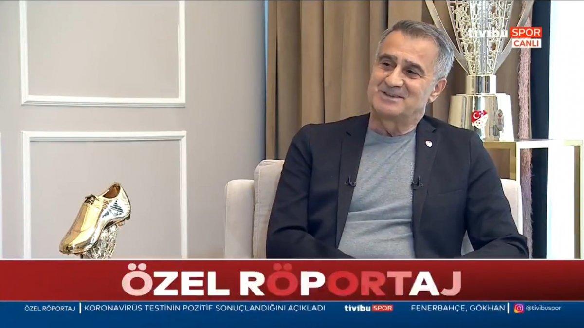 Şenol Güneş'ten Cenk Tosun'a: Seni uzaktan sevmek aşkların en güzeli