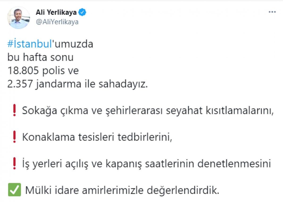 Hafta sonu İstanbul’da 18 bin 805 polis, 2 bin 357 jandarma görev alacak