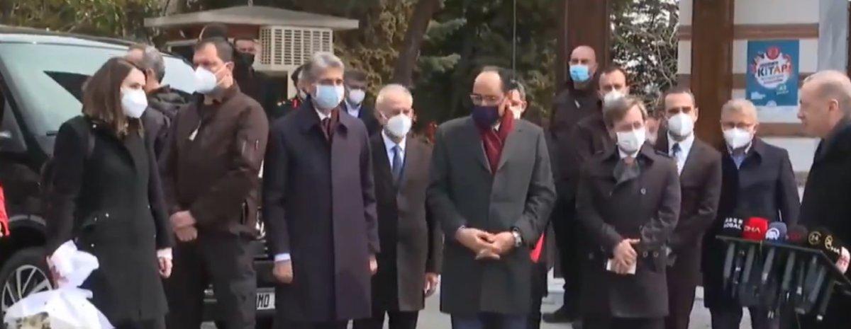 Cumhurbaşkanı Erdoğan’a gazetecilerden teşekkür