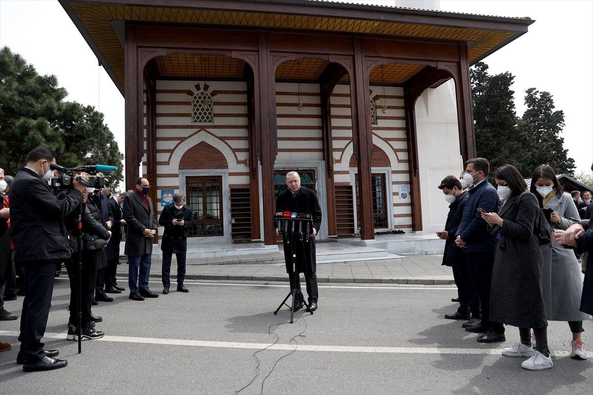 Cumhurbaşkanı Erdoğan’a gazetecilerden teşekkür