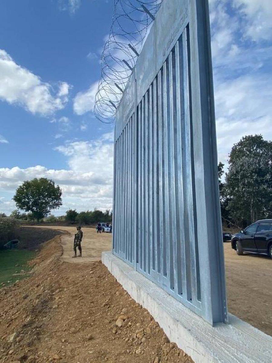 Yunanistan'ın Türkiye sınırındaki çit projesinin şantiyesinde maaş isyanı