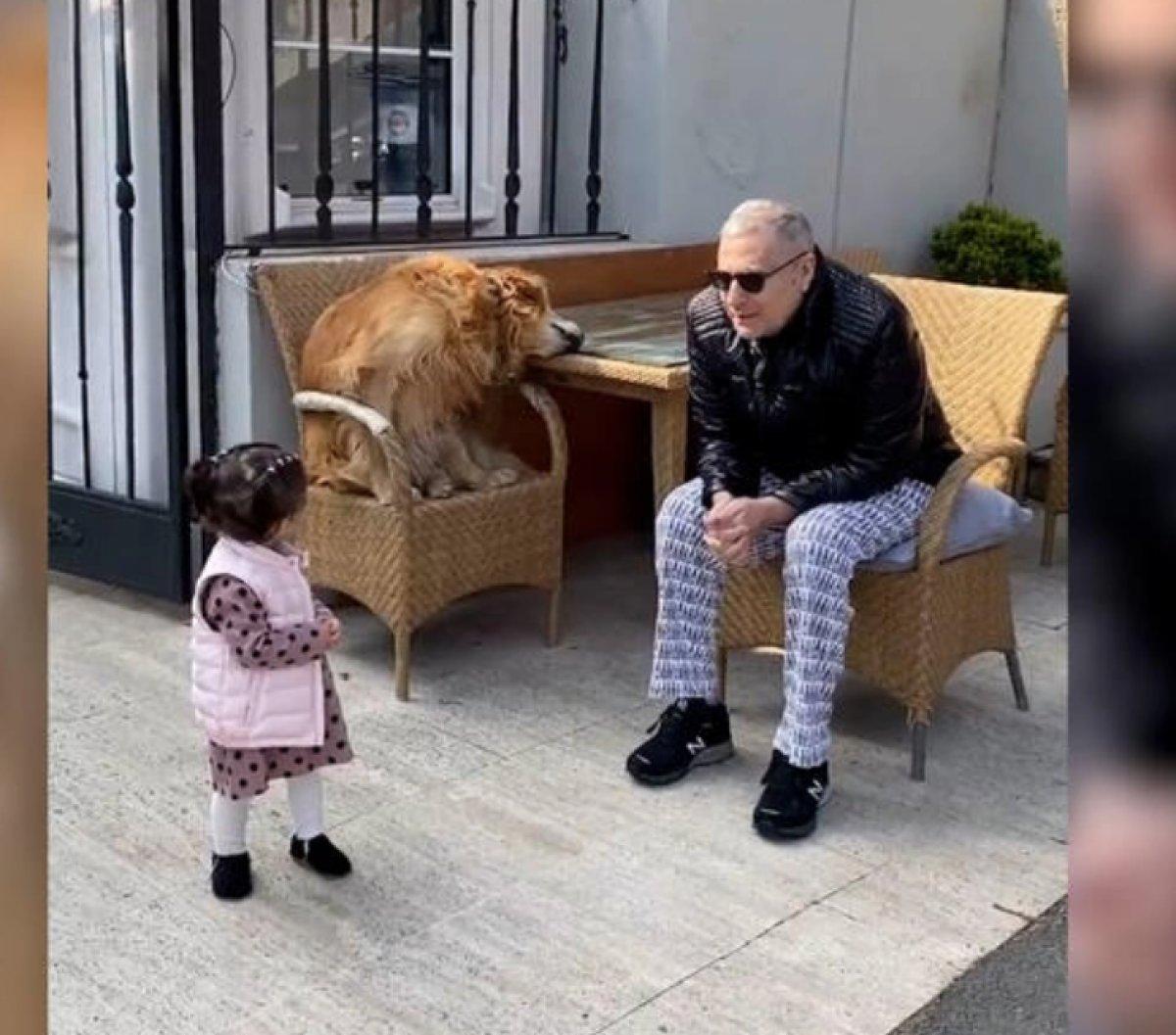 Mehmet Ali Erbil'e torun ziyareti