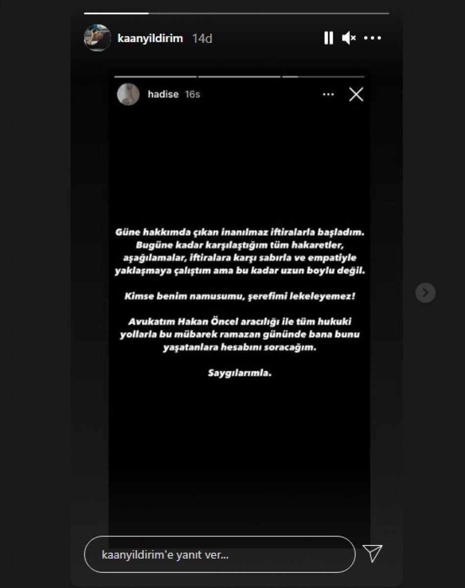 Hadise, Reza Zarrab iddialarını yalanladı