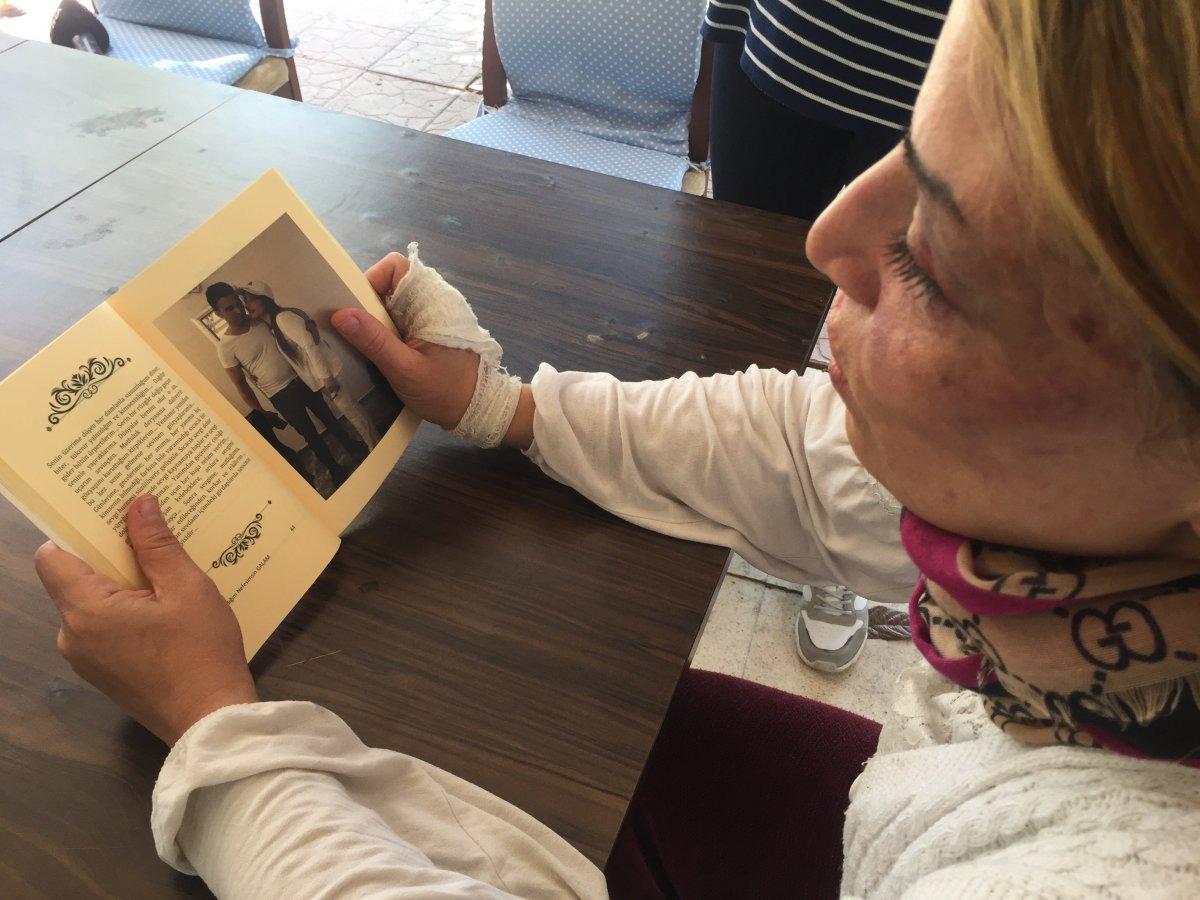 Adana'da öldüresiye dövdüğü eşine aşk kitabı yazdığı ortaya çıktı