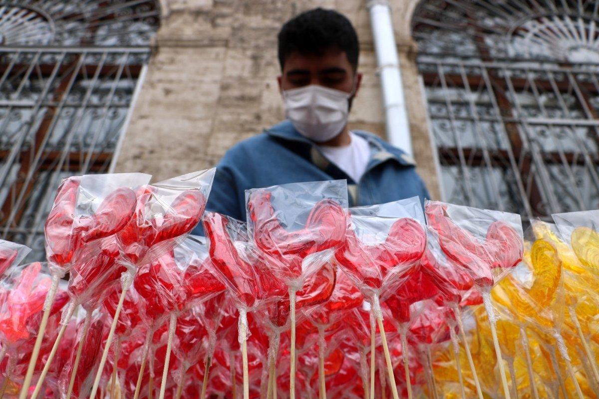 Sivas'a özel horoz şekeri