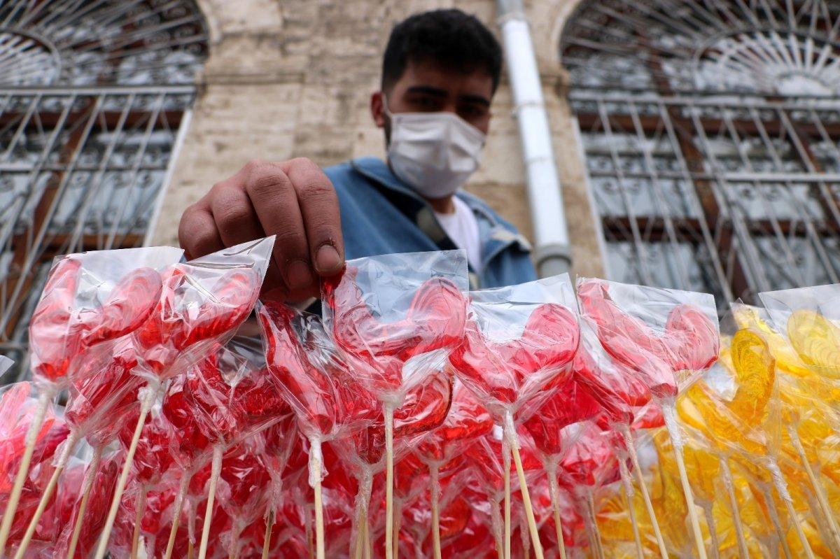 Sivas'a özel horoz şekeri