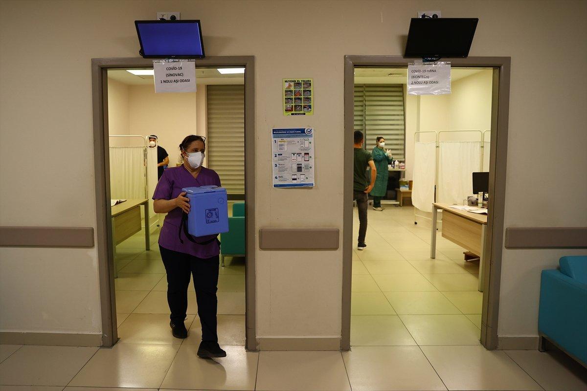 İftar sonrası aşılama çalışmaları yurt genelinde devam ediyor