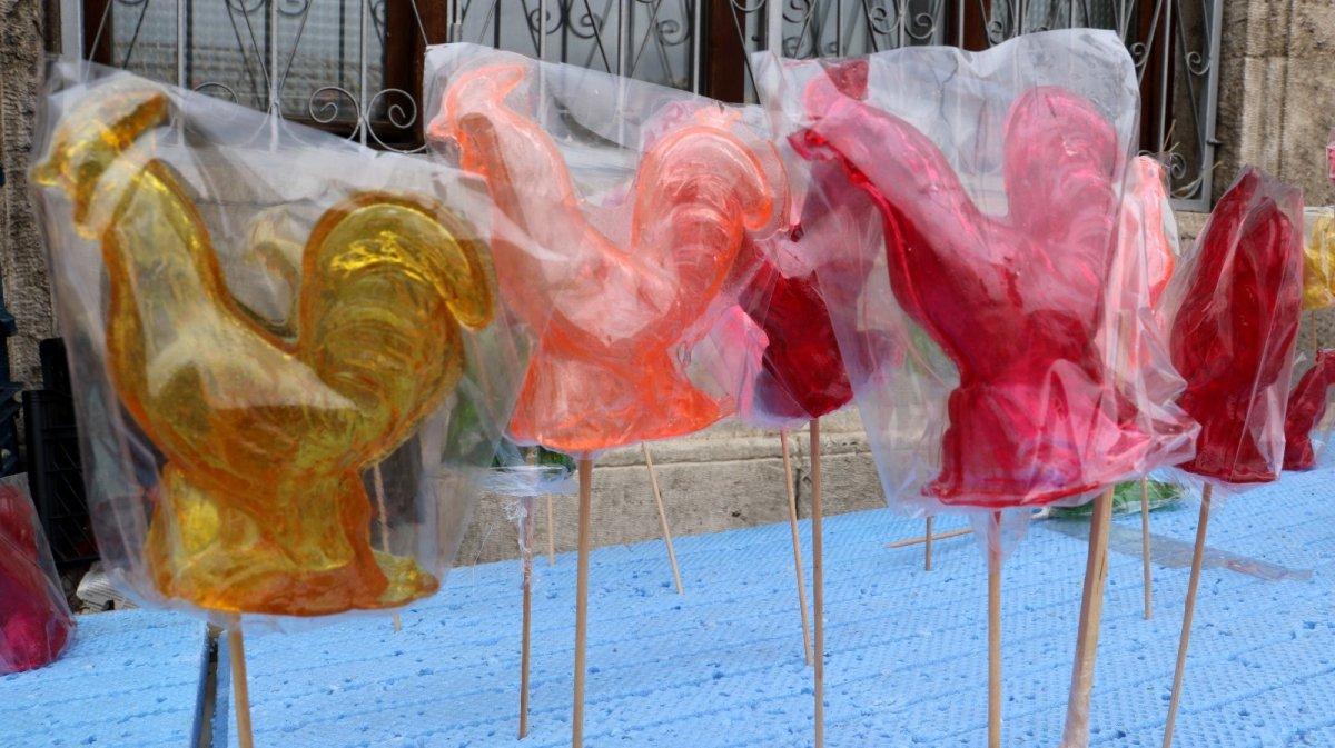 Sivas'a özel horoz şekeri