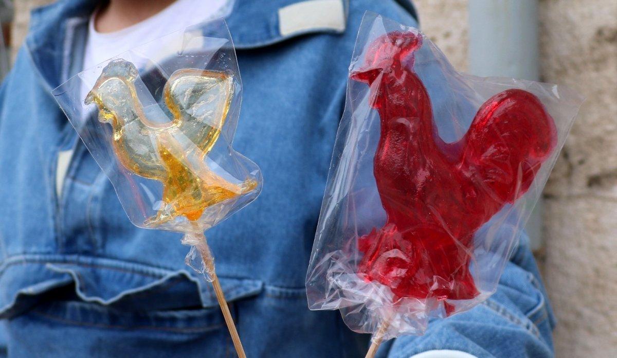 Sivas'a özel elma şekeri