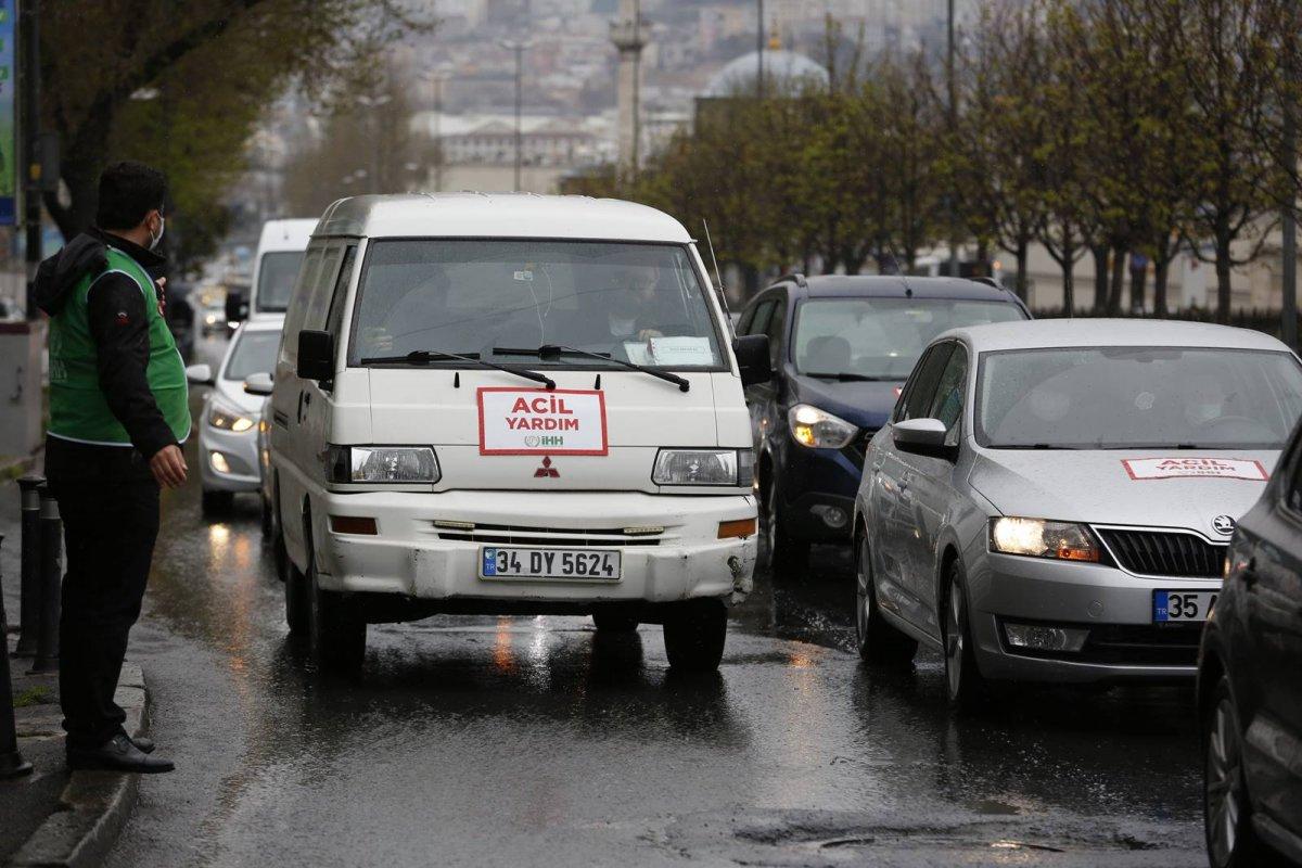 İstanbul’da binlerce aileye kumanya dağıtımı