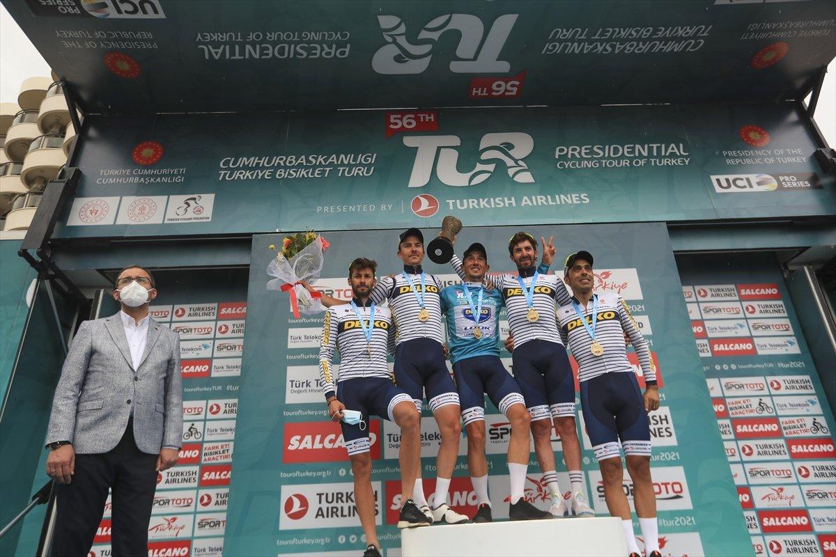 56. Cumhurbaşkanlığı Bisiklet Turu'nun kazananı Gallego