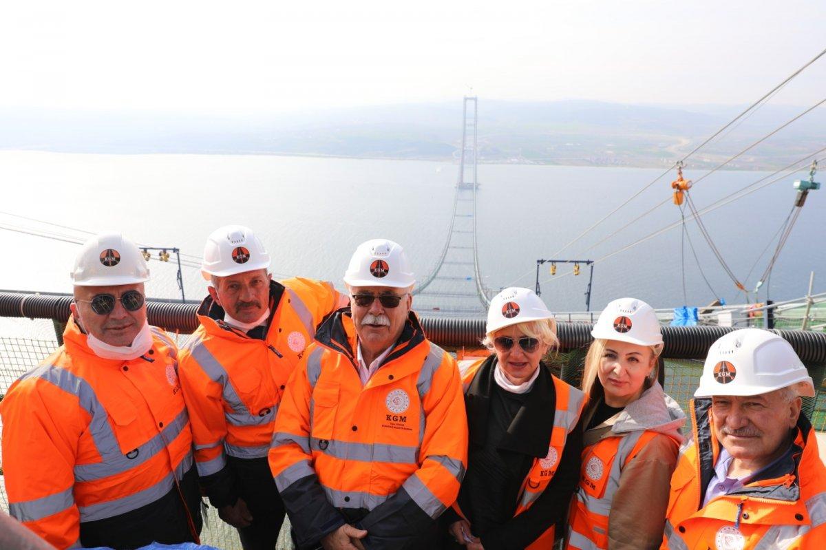 CHP'li Ülgür Gökhan, 1915 Çanakkale Köprüsü'nü beğendi