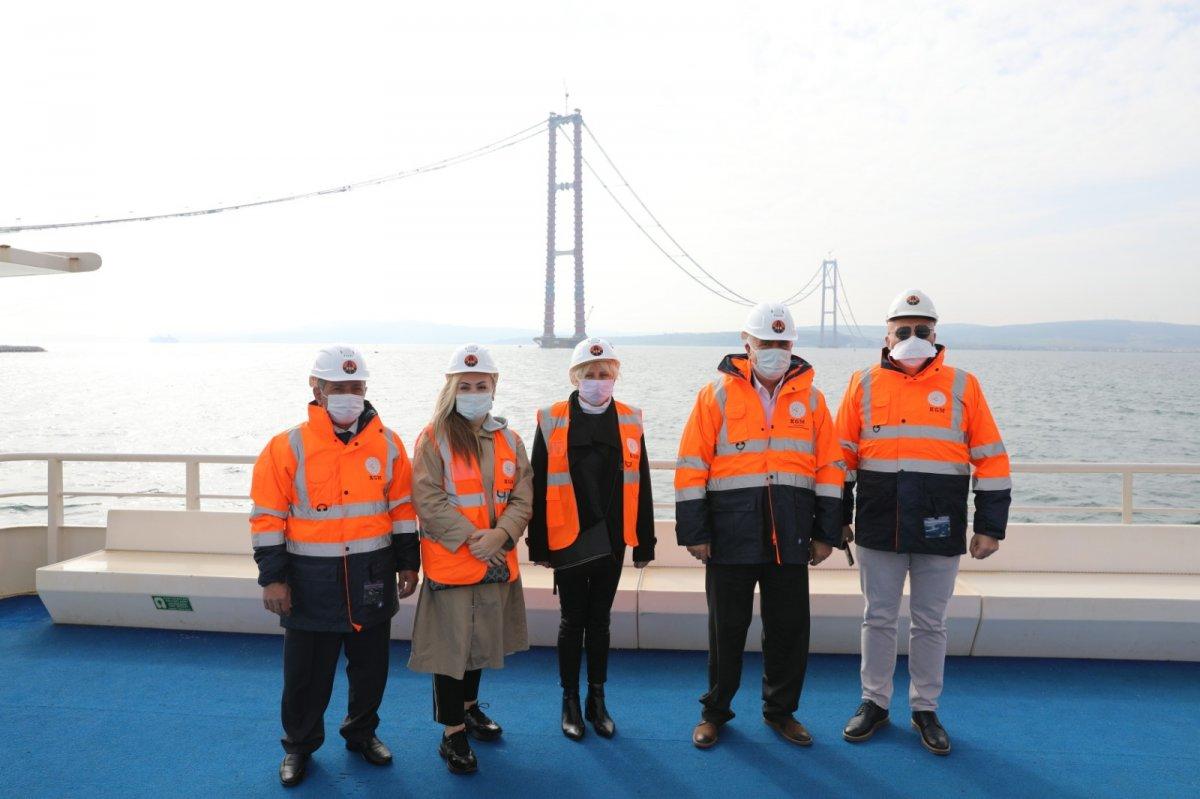 CHP'li Ülgür Gökhan, 1915 Çanakkale Köprüsü'nü beğendi