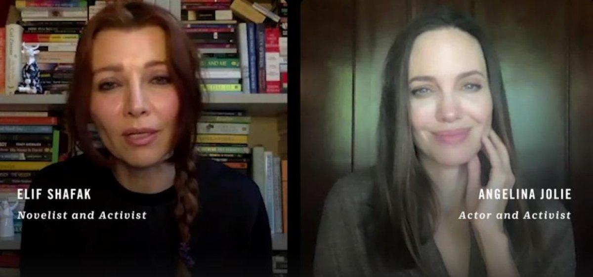 Elif Şafak, Türkiye'nin İstanbul Sözleşmesi'nden ayrılmasını Angelina Jolie'ye şikayet etti