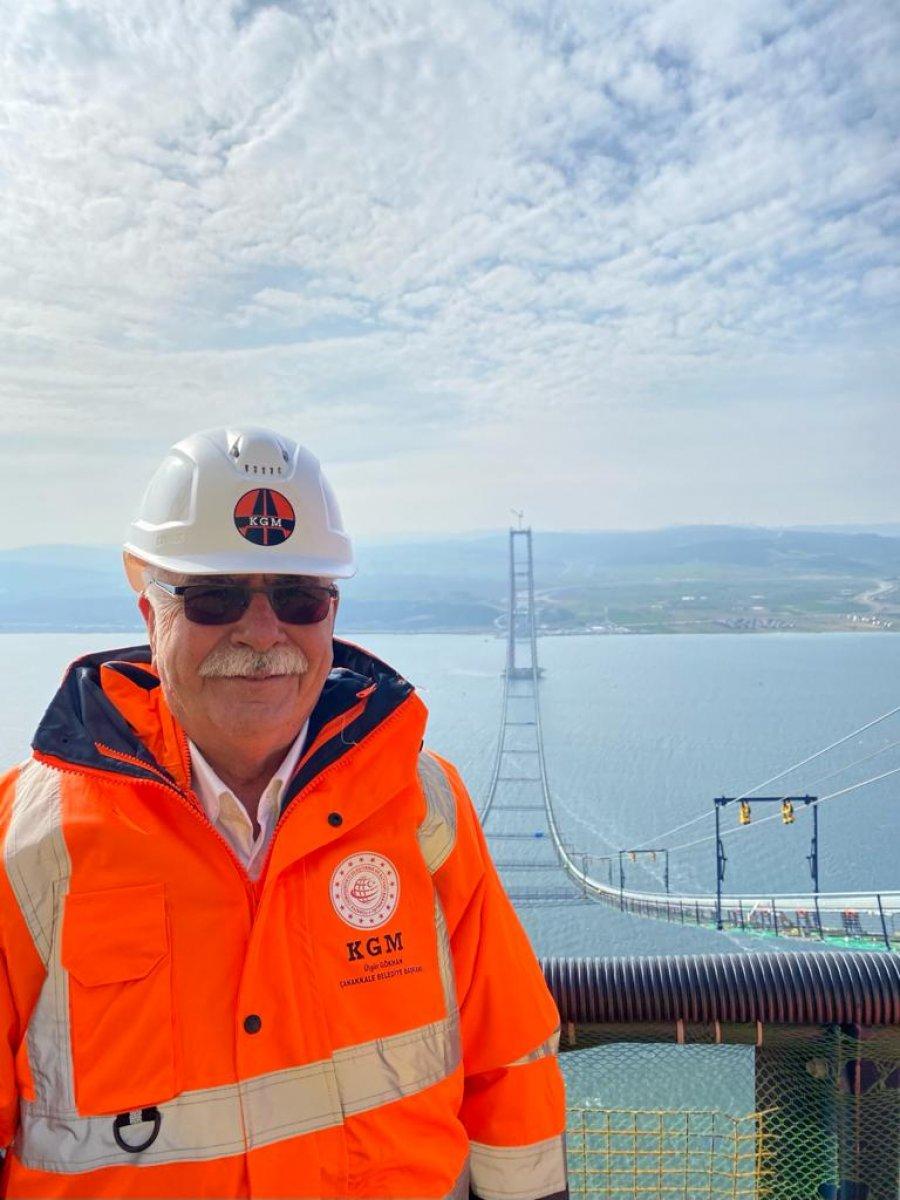 CHP'li Ülgür Gökhan, 1915 Çanakkale Köprüsü'nü beğendi